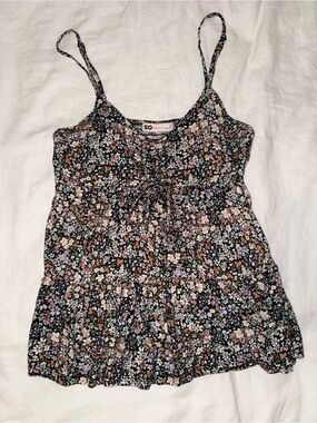 SO Floral Babydoll Top